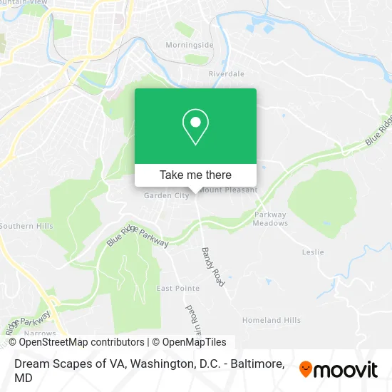 Dream Scapes of VA map