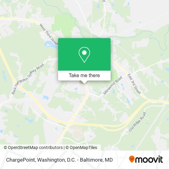 ChargePoint map