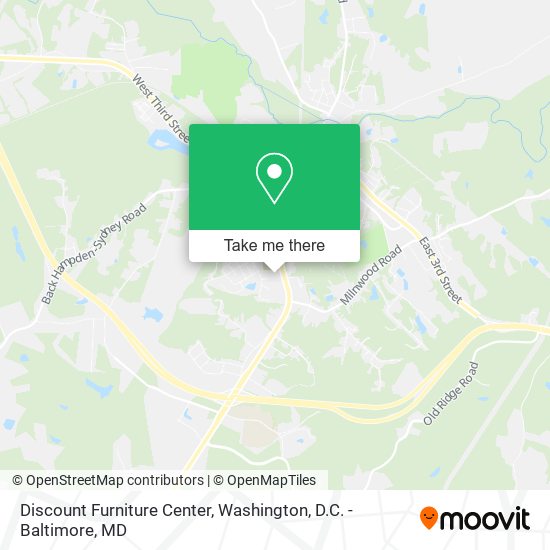 Discount Furniture Center map