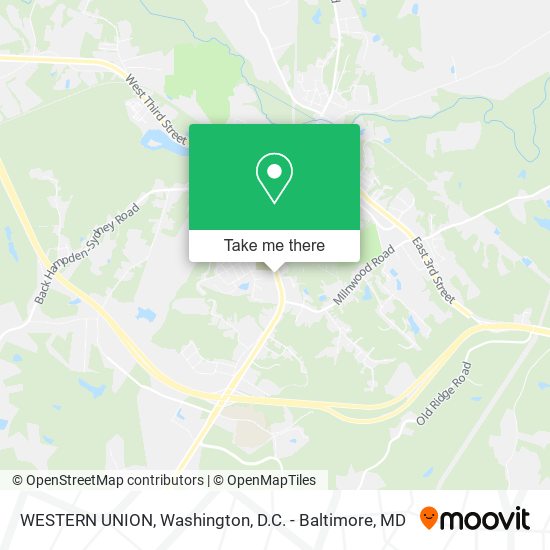 Mapa de WESTERN UNION