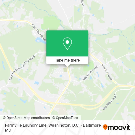 Farmville Laundry Line map