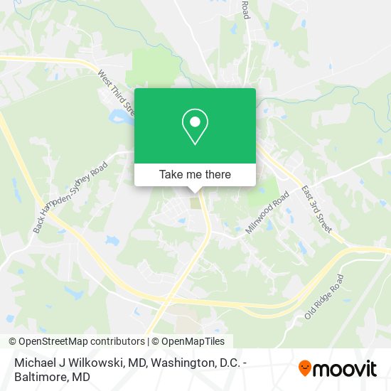 Mapa de Michael J Wilkowski, MD
