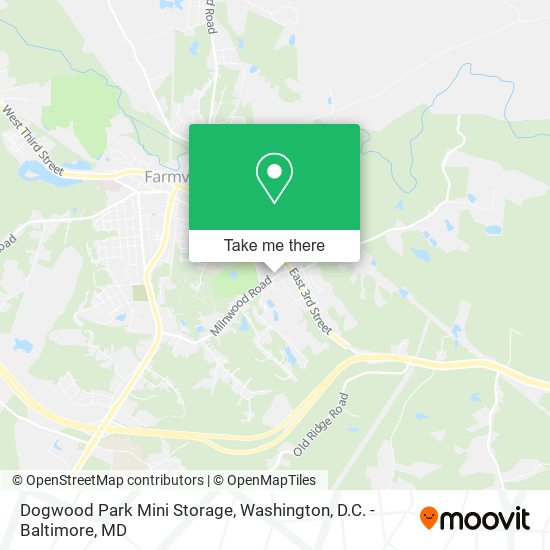 Mapa de Dogwood Park Mini Storage