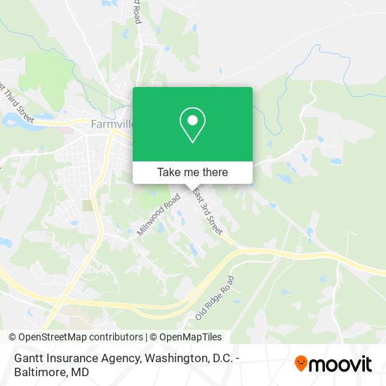 Gantt Insurance Agency map