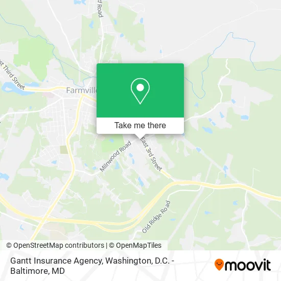 Gantt Insurance Agency map