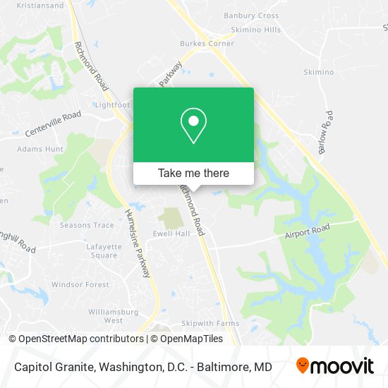 Mapa de Capitol Granite