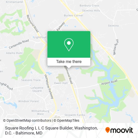 Mapa de Square Roofing L L C Square Builder