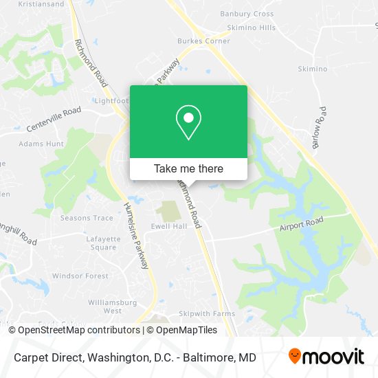 Carpet Direct map