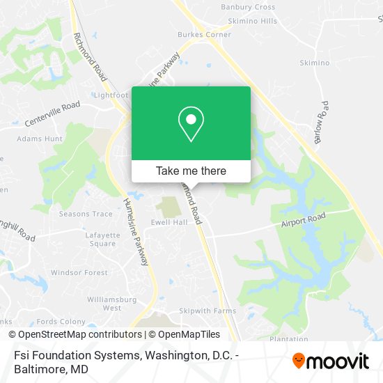 Mapa de Fsi Foundation Systems