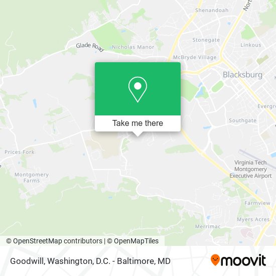 Goodwill map