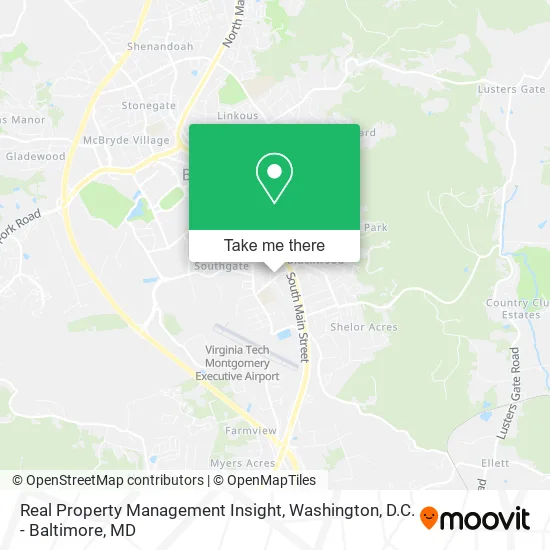 Real Property Management Insight map