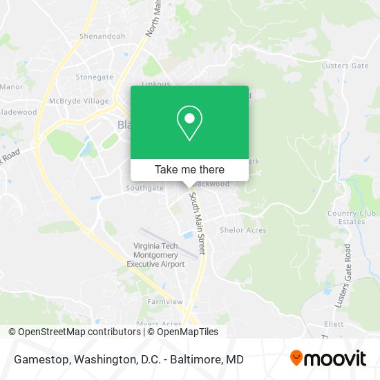 Gamestop map