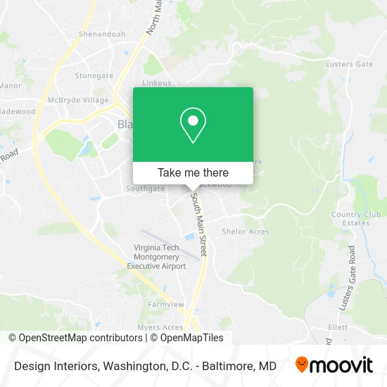 Design Interiors map