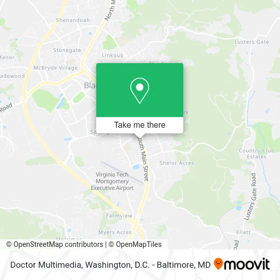 Doctor Multimedia map