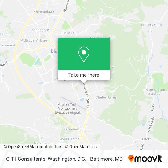 Mapa de C T I Consultants