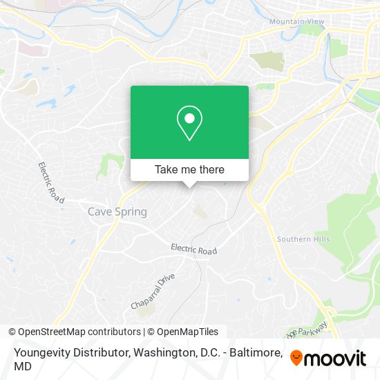 Mapa de Youngevity Distributor