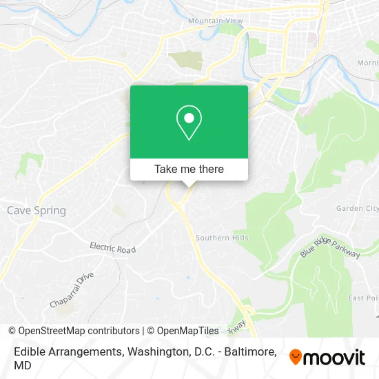 Edible Arrangements map