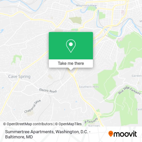 Summertree Apartments map