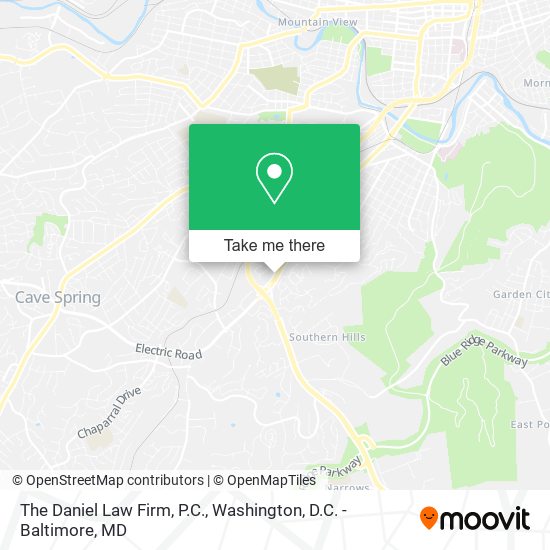 The Daniel Law Firm, P.C. map