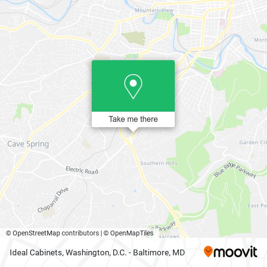 Ideal Cabinets map