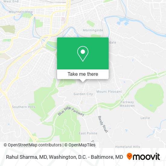 Mapa de Rahul Sharma, MD