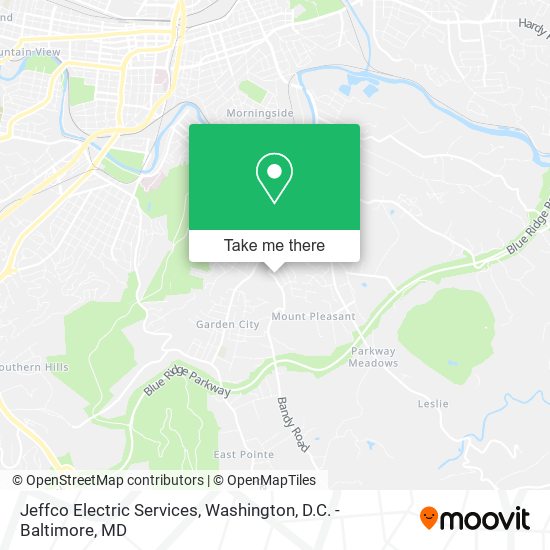 Mapa de Jeffco Electric Services