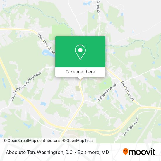 Mapa de Absolute Tan