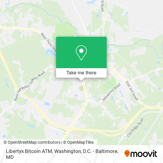 Libertyx Bitcoin ATM map