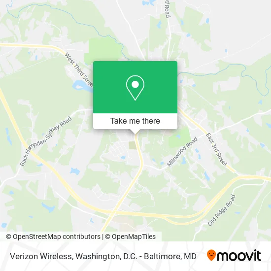 Verizon Wireless map