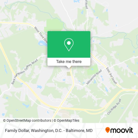 Family Dollar map