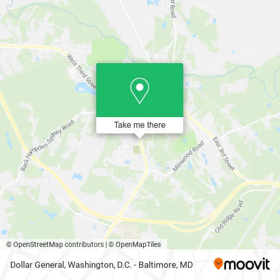 Dollar General map