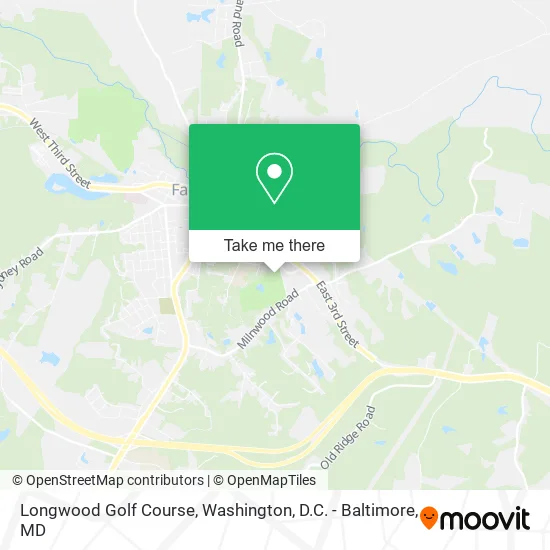 Mapa de Longwood Golf Course