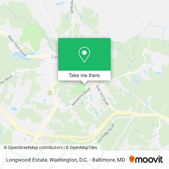 Longwood Estate map