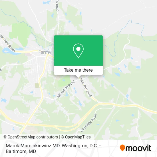 Marck Marcinkiewicz MD map