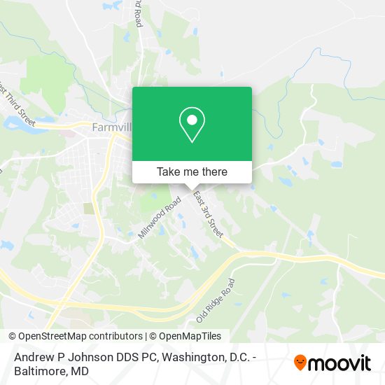 Andrew P Johnson DDS PC map