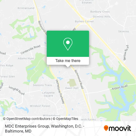 MDC Enterprises Group map