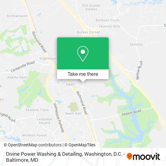 Divine Power Washing & Detailing map