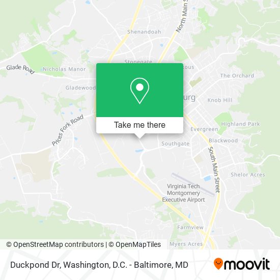 Mapa de Duckpond Dr