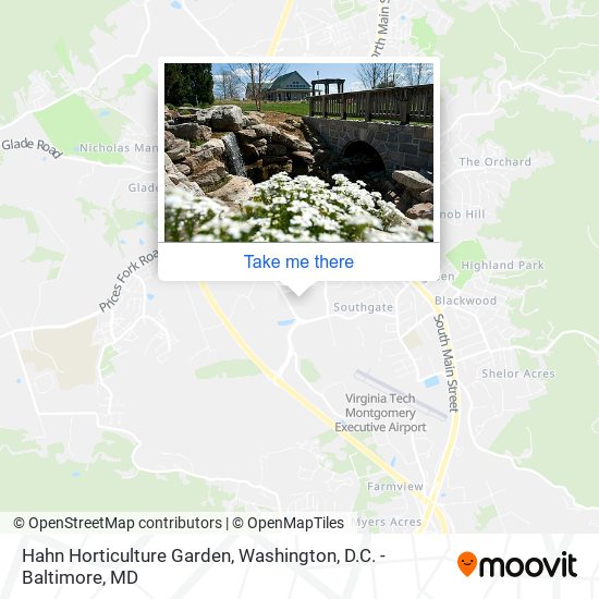 Hahn Horticulture Garden map
