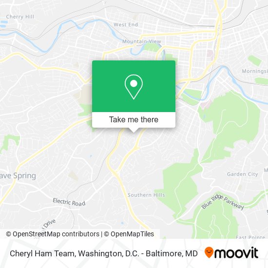 Cheryl Ham Team map