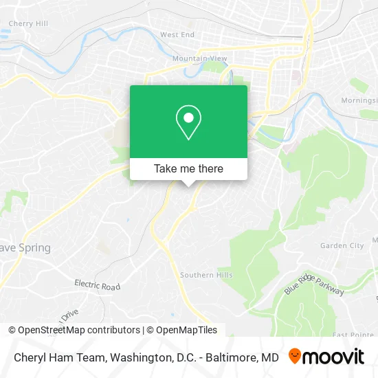 Cheryl Ham Team map