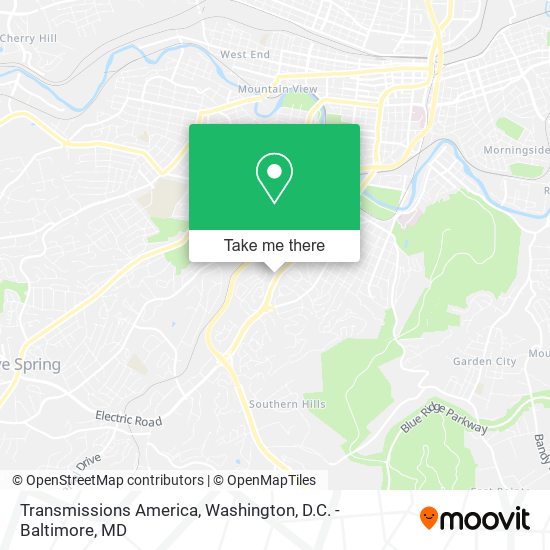 Mapa de Transmissions America
