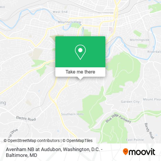 Mapa de Avenham NB at Audubon