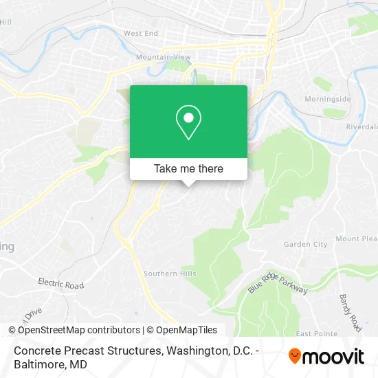 Concrete Precast Structures map