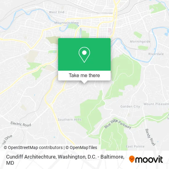 Cundiff Architechture map