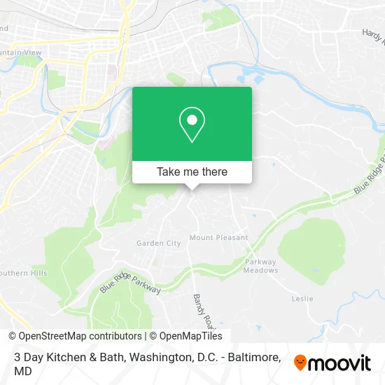 3 Day Kitchen & Bath map