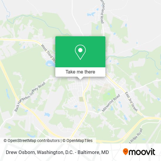 Drew Osborn map