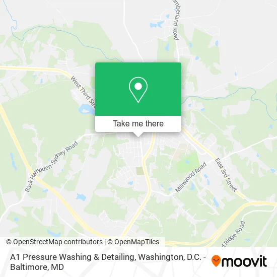 Mapa de A1 Pressure Washing & Detailing