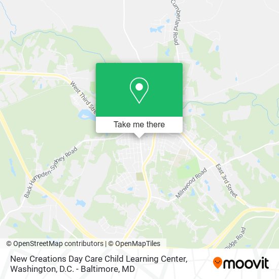 New Creations Day Care Child Learning Center map