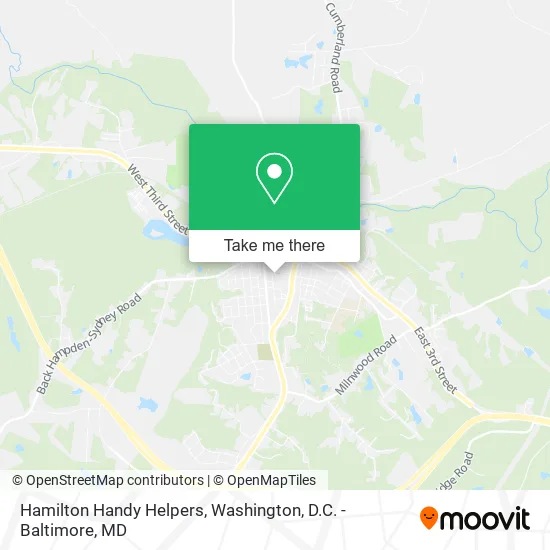 Hamilton Handy Helpers map